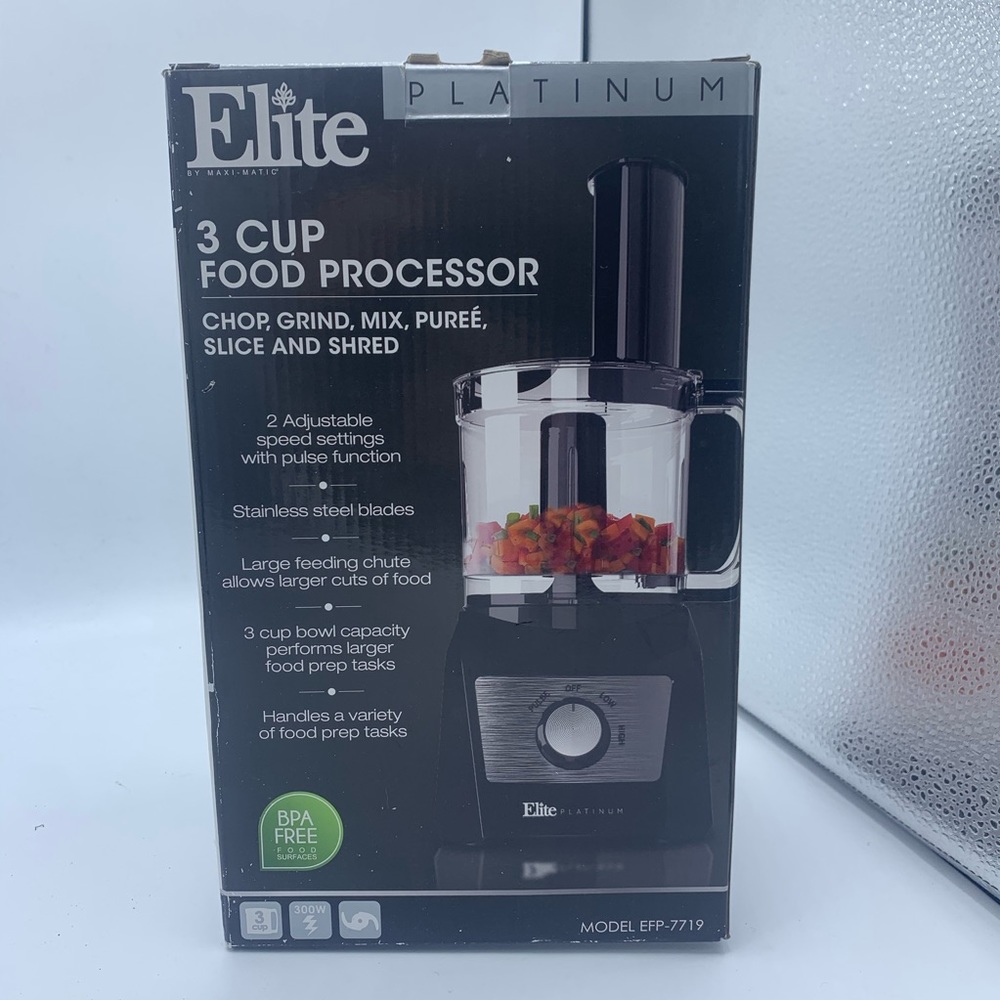 Elite Kitchen food processor - Picture 3 of 5